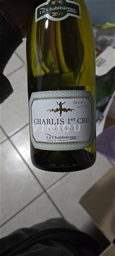 Borgonha Chablis Premier Cru La Chablisienne Vaillons 2018