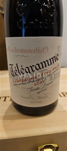 Rhône-dalen Châteauneuf-du-Pape Domaine Vieux Télégraphe Télégramme 2021