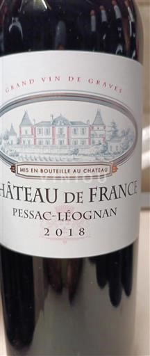 Bordeaux Pessac-Léognan Château France 2018