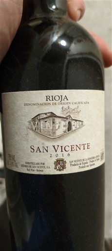 La Rioja Rioja San Vicente 2016