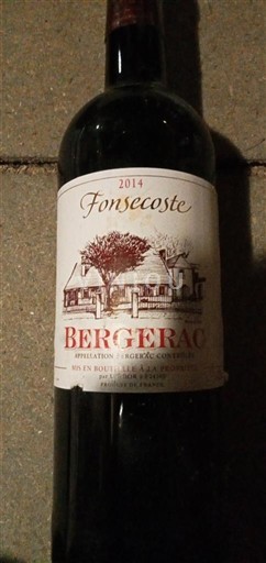 Jihozápad Bergerac Fonsecoste 2014