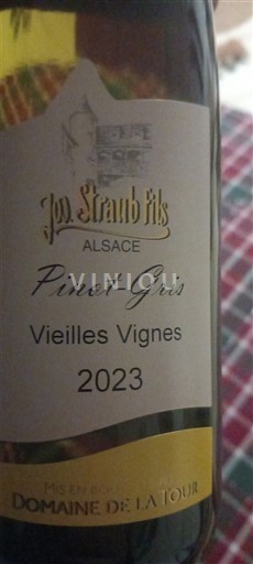 Alsace Jos. Straub Fils Vieilles Vignes 2023