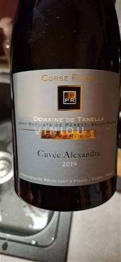 Korsika Ospecificerad Domaine Tanella Alexandra 2019