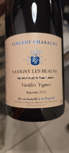 Borgoña Savigny-lès-Beaune Vincent Charache Vieilles Vignes 2023
