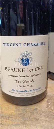 Borgogna Beaune Premier Cru Vincent Charache En Genêt 2022