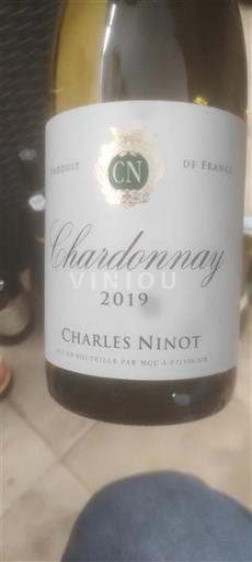 Burgundi Bourgogne Chardonnay Charles Ninot 2019