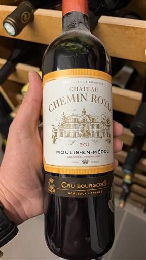 Bordeaux Moulis-en-Médoc Cru Bourgeois Château Chemin Royal 2011