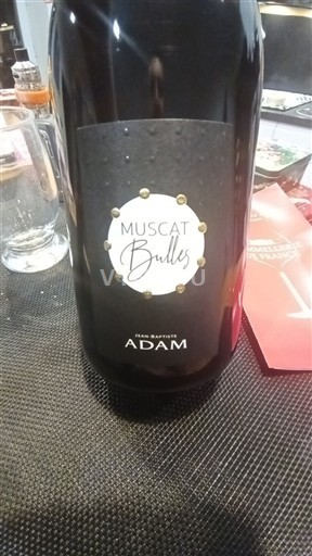 Alsace Crémant d'Alsace Jean-Baptiste Adam Muscat Bulles Ikke årgangsbestemt