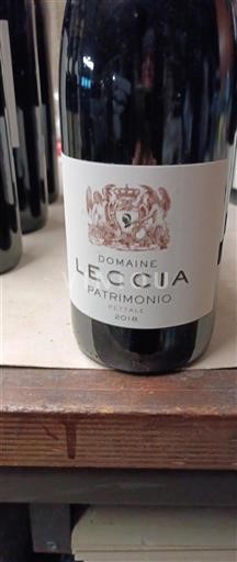 Corsica Patrimonio Domaine Leccia 2018