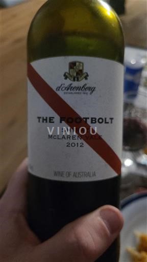 Zuid-Australië McLaren Vale Arenberg The Footbolt 2012