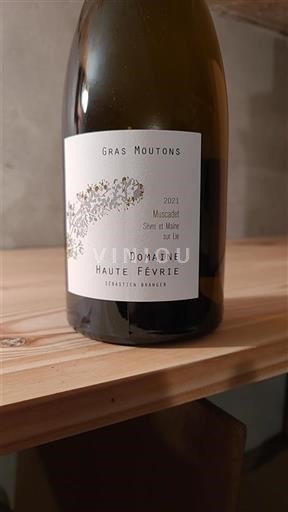 Thung lũng sông Loire Không được chỉ định Domaine Haute Févrie Gras Moutons 2021