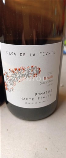 Vallée de la Loire Muscadet-sèvre-et-maine Domaine Haute Févrie Clos de la Févrie 2021