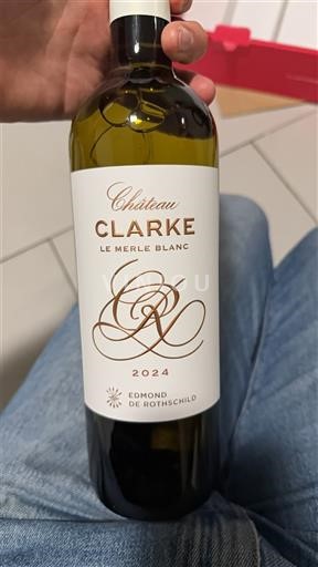 Bordeaux Château Clarke Le Merle Blanc 2024