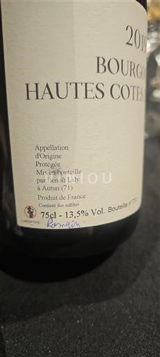 Bourgondië Niet gespecificeerd Benoît Laly 2019