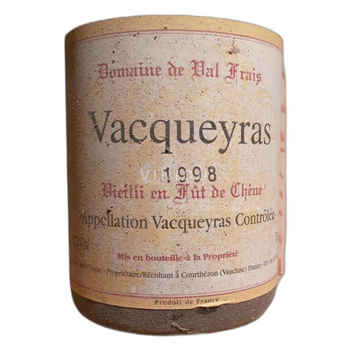 Rhône-dalen Vacqueyras Domaine de Val Frais 1998