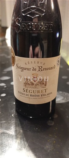 Rhônen laakso Määrittelemätön Seigneur de Renouard Réserve 2021