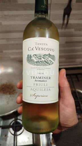 Furlanija-Julijska krajina Furlanija Aquileia Tenuta Ca' Vescovo Traminer Aromatico 2024