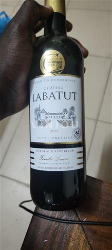 Bordeaux Bordeaux Supérieur Château Labatut Prestige 2022