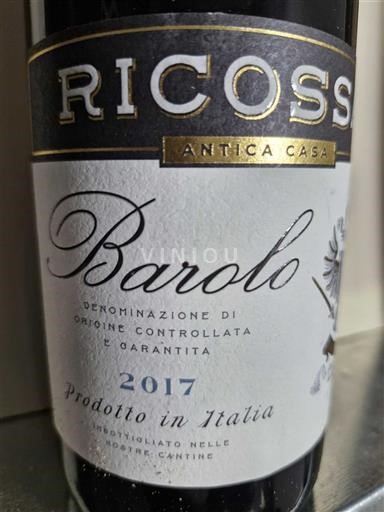 Piemont Barolo Ricossa Nebbiolo 2017