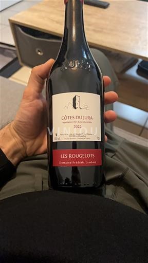 Jura Côtes du Jura Domaine Frédéric Lambert Les Rougelots 2022