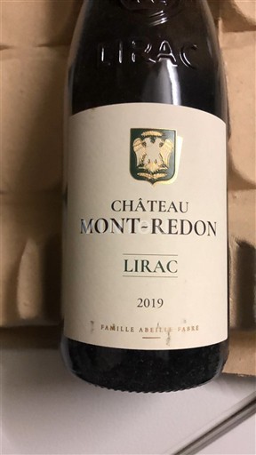 Rhônen laakso Lirac Château Mont-Redon 2019