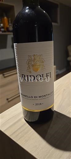 Toskana Brunello di Montalcino Ridolfi 2018