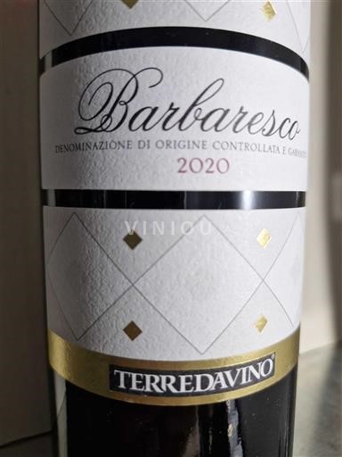 Piemont Barbaresco Terredavino Cantine Terre da vino 2020
