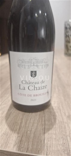 Beaujolais Côte-de-Brouilly Château La Chaize 2021