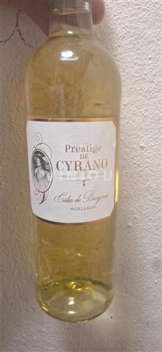 Sudoeste Côtes de Bergerac Prestige de Cyrano Sin añada
