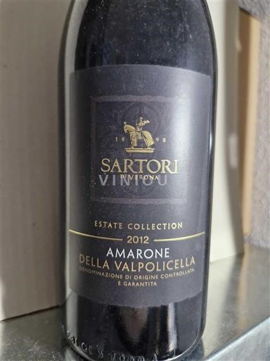Véneto Amarone della Valpolicella Sartori di Verona Estate Collection 2012