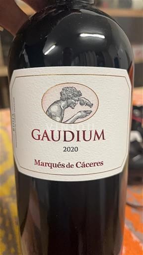 La Rioja rioja Marqués de Cáceres Gaudium 2020