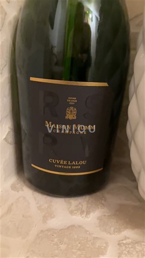 Champaña Champán Maison Mumm Lalou 1999