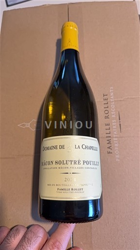 Burgundi Mâcon ja Mâcon-kylät Domaine La Chapelle Macon solutré Pouilly 2024