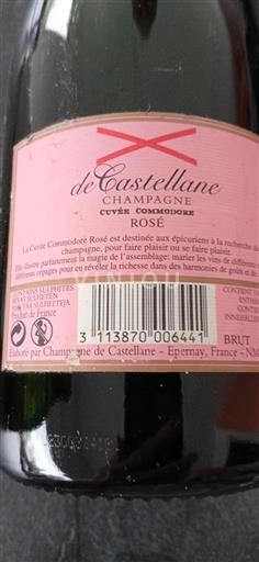 Champagne De Castellane Commodore Rosé Ikke årgangsbestemt