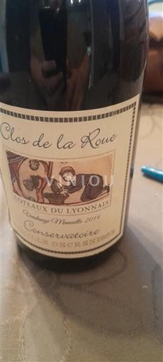 Lyonnais Coteaux-du-Lyonnais Clos de la Roue Conservatoire des Origines 2014