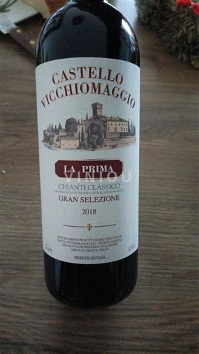 Toscane Chianti Classico Castello Vicchiomaggio La Prima 2018