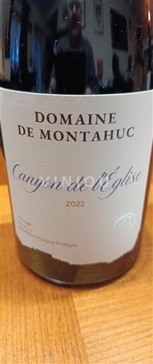 Languedoc Minervois Domaine Montahuc Canyon de l'Eglise 2022