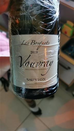 Údolí Loiry Vouvray Sauvion Les Bosquets 2019