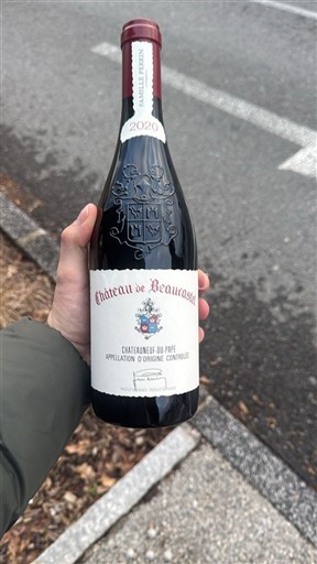 Údolí Rhôny Châteauneuf-du-Pape Château Beaucastel 2020