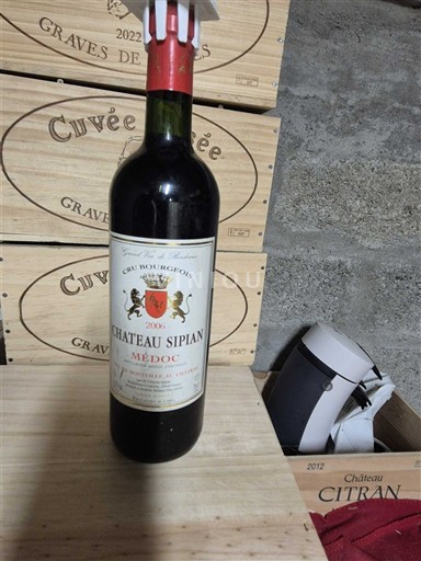 Bordeaux Médoc Cru Bourgeois Château Sipian 2008