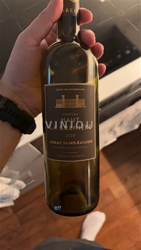 Bordéus Lussac-Saint-Émilion Château Haut La Grenière 2023