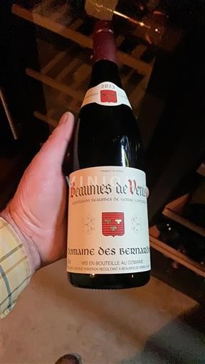Vallée du Rhône Beaumes de Venise Domaine S Bernardins 2021