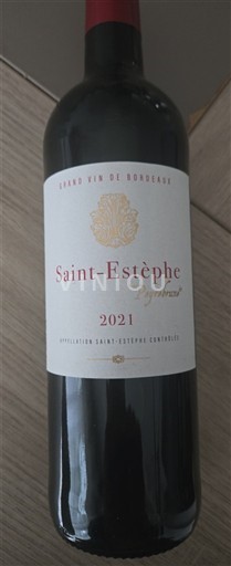 Burdeos Saint-Estèphe Peyredon 2021
