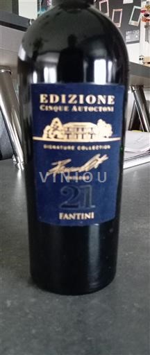 Abruzzo Fantini Edizione Cinque Autoctoni 2019