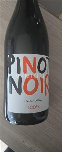 Languedoc a Roussillon Pays d'Oc Lodez Pinot Noir Neročník