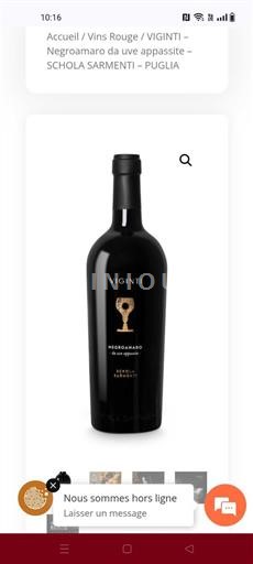 Pouilles Salento Schola Sarmenti Viginti 2020