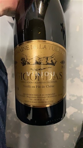 Rhône Valley Gigondas Domaine La Tuilière 2022