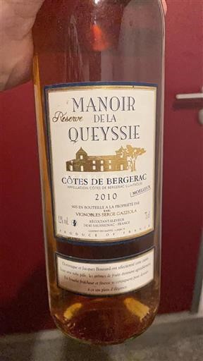 Jugozahod Côtes-de-bergerac Manoir de la Queyssie Réserve 2010