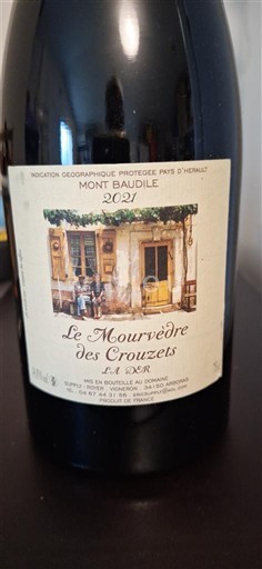Languedoque Não especificado Mont Baudile Le Mourvèdre des Crouzets 2021