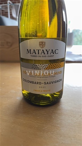 Tây Nam Côtes de Gascogne Matayac Colombard-Sauvignon 2021